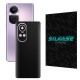Folie skin SILKASE pentru Oppo Reno 10, negru mat, protectie spate telefon (Reno10, S1261) by www.silkase.ro