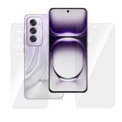 Set 2 folii SILKASE pentru Oppo Reno 12 Pro, protectie telefon, silicon regenerabil