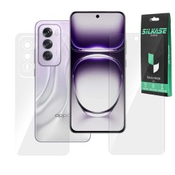 Set 2 folii SILKASE pentru Oppo Reno 12 Pro, protectie telefon, silicon regenerabil