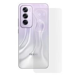 Folie spate mata SILKASE pentru Oppo Reno 12 Pro, protectie spate, silicon