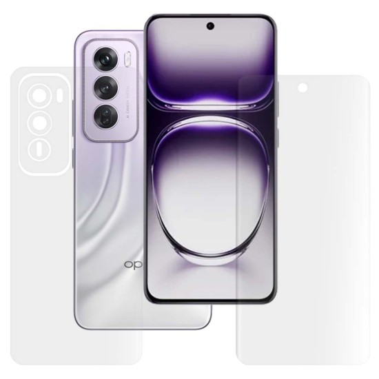 Set 2 folii mate SILKASE pentru Oppo Reno 12 Pro, protectie telefon, silicon (Reno12 Pro, F7114) by www.silkase.ro