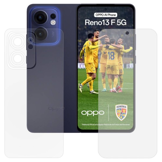 Set 2 folii mate SILKASE pentru OPPO Reno13 F, protectie telefon, silicon (SILKASE, Set Folii Mate) by www.silkase.ro Set 2 folii mate SILKASE pentru OPPO Reno13 F, protectie telefon, silicon (Reno13 F, F7615) by www.silkase.ro