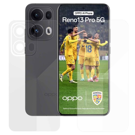 Set 2 folii SILKASE pentru OPPO Reno13 Pro, protectie telefon, silicon regenerabil (SILKASE, Set Folii Lucioase) by www.silkase.ro Set 2 folii SILKASE pentru OPPO Reno13 Pro, protectie telefon, silicon regenerabil (Reno13 Pro, F7572) by www.silkase.ro