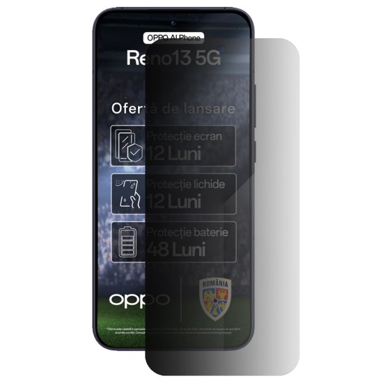 Folie privacy SILKASE pentru OPPO Reno13, protectie ecran, silicon (SILKASE, Folie Silicon Privacy) by www.silkase.ro Folie privacy SILKASE pentru OPPO Reno13, protectie ecran, silicon (Reno13, F7608) by www.silkase.ro
