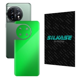 Folie skin SILKASE pentru OnePlus 11, galben, protectie spate telefon