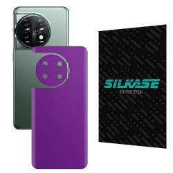 Folie skin SILKASE pentru OnePlus 11, violet mat, protectie spate telefon