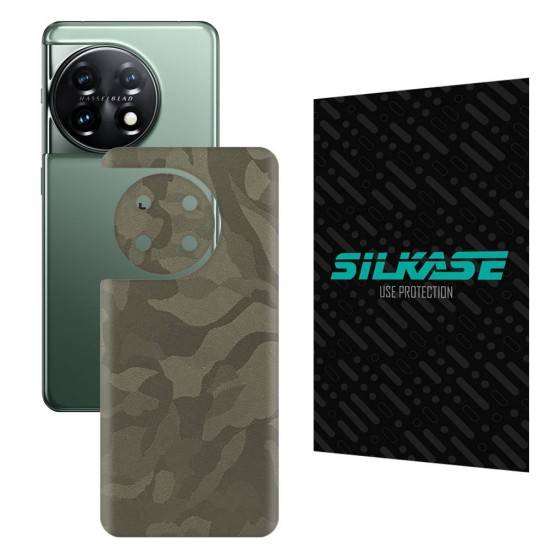 Folie skin SILKASE pentru OnePlus 11, camo verde, protectie spate telefon (SILKASE, Telefoane OnePlus) by www.silkase.ro Folie skin SILKASE pentru OnePlus 11, camo verde, protectie spate telefon (Telefoane OnePlus, S0987) by www.silkase.ro