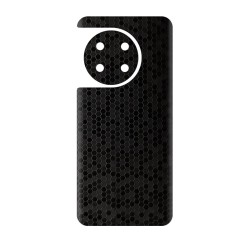 Folie skin SILKASE pentru OnePlus 11, negru hexa, protectie spate telefon