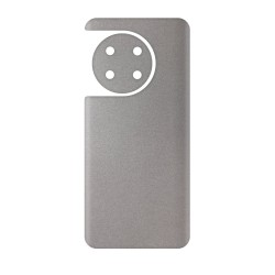 Folie skin SILKASE pentru OnePlus 11, gri deschis, protectie spate telefon