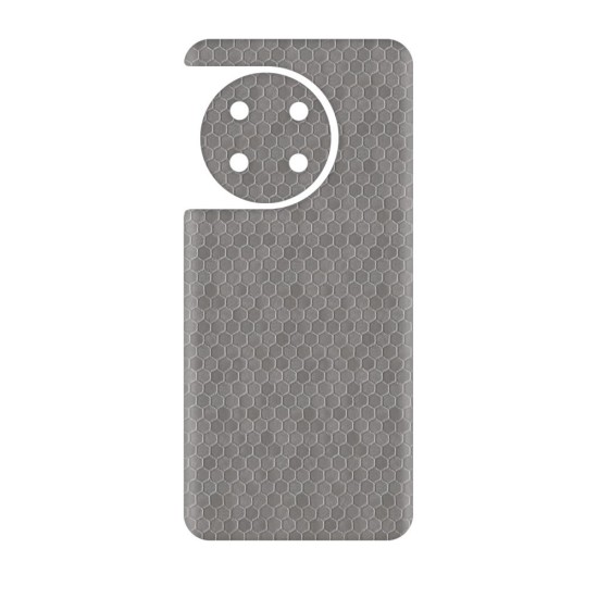Folie skin SILKASE pentru OnePlus 11, gri hex, protectie spate telefon (Telefoane OnePlus, S0991) by www.silkase.ro