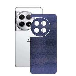 Folie skin SILKASE, pentru OnePlus 12, albastru hexa, protectie spate telefon