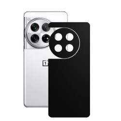 Folie skin SILKASE, pentru OnePlus 12, negru mat, protectie spate telefon