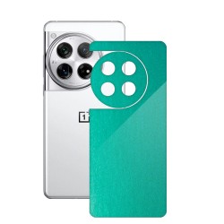 Folie skin SILKASE, pentru OnePlus 12, turcoaz metalic, protectie spate telefon