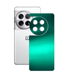 Folie skin SILKASE, pentru OnePlus 12, verde emerald, protectie spate telefon