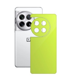 Folie skin SILKASE, pentru OnePlus 12, galben, protectie spate telefon