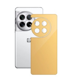 Folie skin SILKASE, pentru OnePlus 12, bej, protectie spate telefon