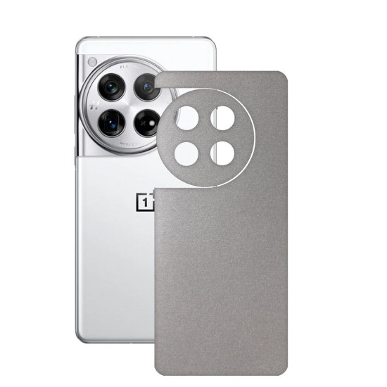Folie skin SILKASE, pentru OnePlus 12, gri deschis, protectie spate telefon (SILKASE, Telefoane OnePlus) by www.silkase.ro Folie skin SILKASE, pentru OnePlus 12, gri deschis, protectie spate telefon (Telefoane OnePlus, S1878) by www.silkase.ro