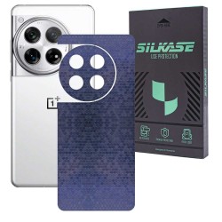 Folie skin SILKASE, pentru OnePlus 12, albastru hexa, protectie spate telefon