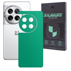 Folie skin SILKASE, pentru OnePlus 12, turcoaz mat, protectie spate telefon
