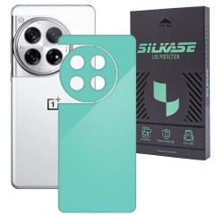 Folie skin SILKASE, pentru OnePlus 12, turcoaz, protectie spate telefon