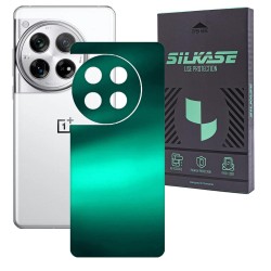 Folie skin SILKASE, pentru OnePlus 12, verde emerald, protectie spate telefon