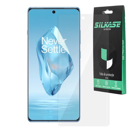 Folie SILKASE pentru OnePlus 12R, protectie ecran, silicon regenerabil (Telefoane OnePlus, F6581) by www.silkase.ro