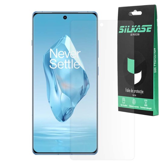 Folie mata SILKASE pentru OnePlus 12R, protectie ecran, silicon (Telefoane OnePlus, F6584) by www.silkase.ro