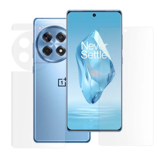 Set 2 folii mate SILKASE pentru OnePlus 12R, protectie telefon, silicon (Telefoane OnePlus, F6586) by www.silkase.ro