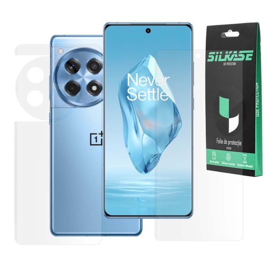 Set 2 folii mate SILKASE pentru OnePlus 12R, protectie telefon, silicon (Telefoane OnePlus, F6586) by www.silkase.ro