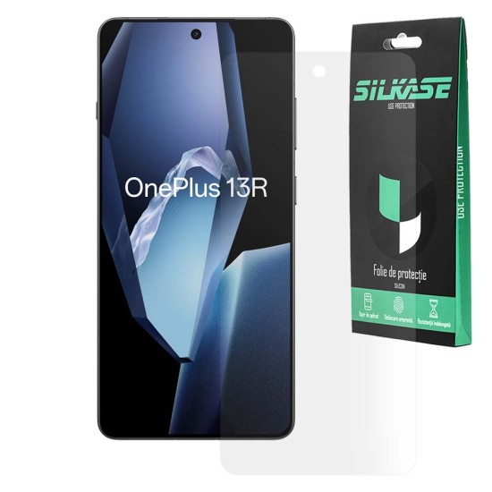 Folie mata SILKASE pentru OnePlus 13R, protectie ecran, silicon (Telefoane OnePlus, F7445) by www.silkase.ro