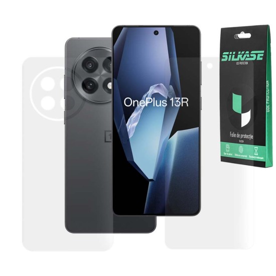Set 2 folii mate SILKASE pentru OnePlus 13R, protectie telefon, silicon (Telefoane OnePlus, F7447) by www.silkase.ro