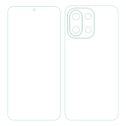 Set 2 folii mate SILKASE pentru OnePlus 13s, protectie telefon, silicon