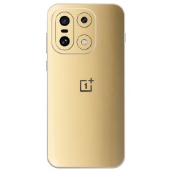 Folie skin SILKASE pentru Oneplus 15, protectie spate telefon, bej lucios