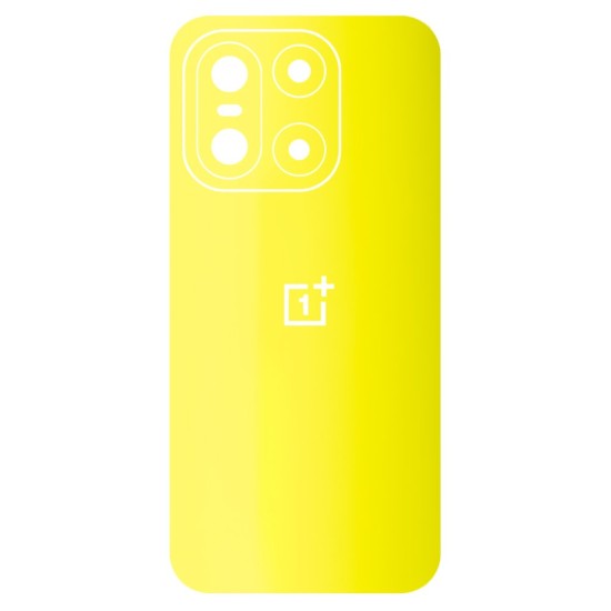 Folie skin SILKASE pentru Oneplus 15, protectie spate telefon, galben fluorescent (OnePlus 15, S2462) by www.silkase.ro