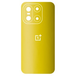 Folie skin SILKASE pentru Oneplus 15, protectie spate telefon, galben mat