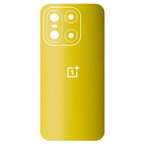 Folie skin SILKASE pentru Oneplus 15, protectie spate telefon, galben mat (OnePlus 15, S2442) by www.silkase.ro