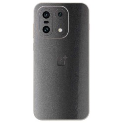 Folie skin SILKASE pentru Oneplus 15, protectie spate telefon, gri metalizat