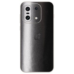 Folie skin SILKASE pentru Oneplus 15, protectie spate telefon, gunmetal gri inchis