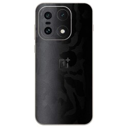 Folie skin SILKASE pentru Oneplus 15, protectie spate telefon, negru camuflaj