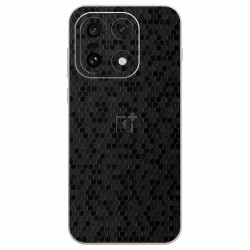 Folie skin SILKASE pentru Oneplus 15, protectie spate telefon, negru hexa