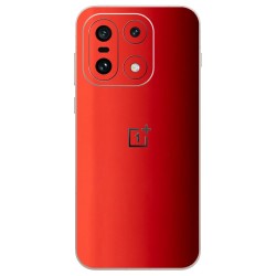 Folie skin SILKASE pentru Oneplus 15, protectie spate telefon, rosu lucios
