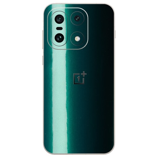 Folie skin SILKASE pentru Oneplus 15, protectie spate telefon, verde emerald (OnePlus 15, S2453) by www.silkase.ro