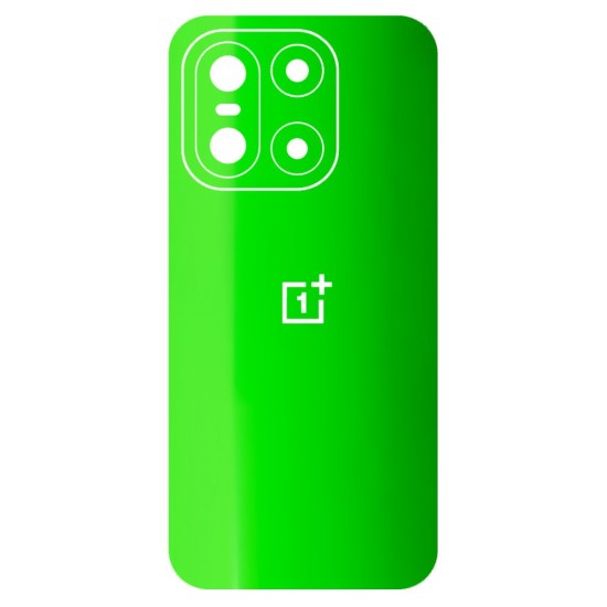 Folie skin SILKASE pentru Oneplus 15, protectie spate telefon, verde neon lucios (OnePlus 15, S2470) by www.silkase.ro