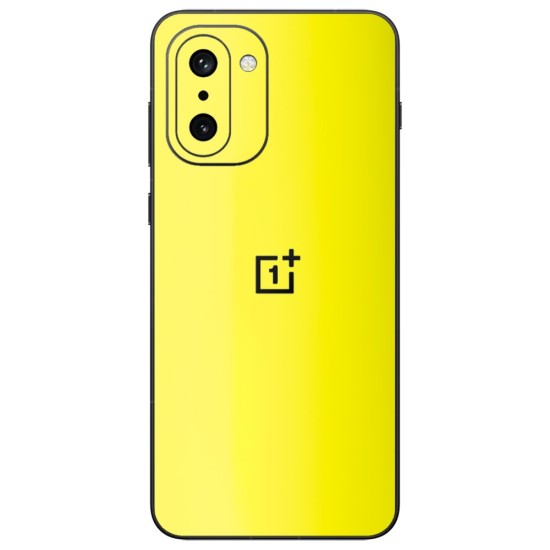 Folie skin SILKASE pentru Oneplus 15R, protectie spate telefon, galben fluorescent (15R, S2494) by www.silkase.ro
