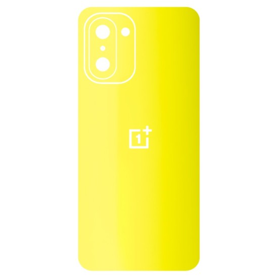 Folie skin SILKASE pentru Oneplus 15R, protectie spate telefon, galben fluorescent (15R, S2494) by www.silkase.ro