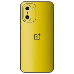 Folie skin SILKASE pentru Oneplus 15R, protectie spate telefon, galben mat