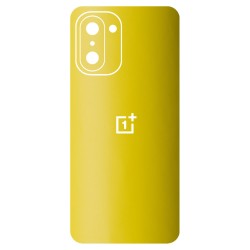 Folie skin SILKASE pentru Oneplus 15R, protectie spate telefon, galben mat