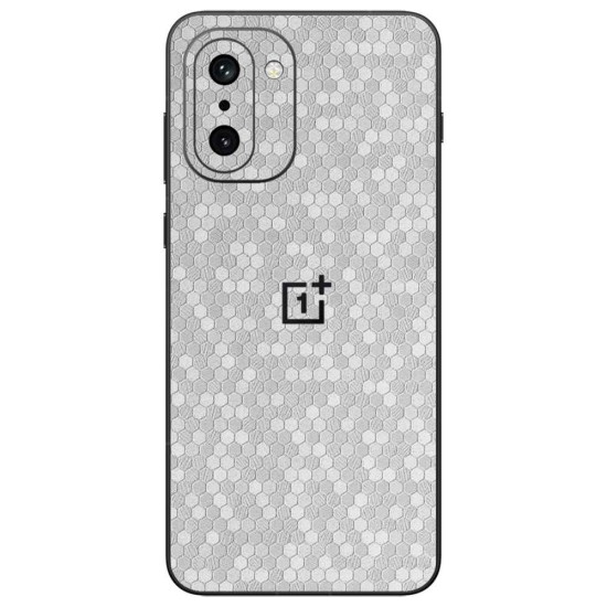 Folie skin SILKASE pentru Oneplus 15R, protectie spate telefon, gri hexa Folie skin SILKASE pentru Oneplus 15R, protectie spate telefon, gri hexa (15R, S2484) by www.silkase.ro