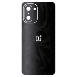Folie skin SILKASE pentru Oneplus 15R, protectie spate telefon, negru camuflaj