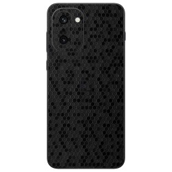 Folie skin SILKASE pentru Oneplus 15R, protectie spate telefon, negru hexa